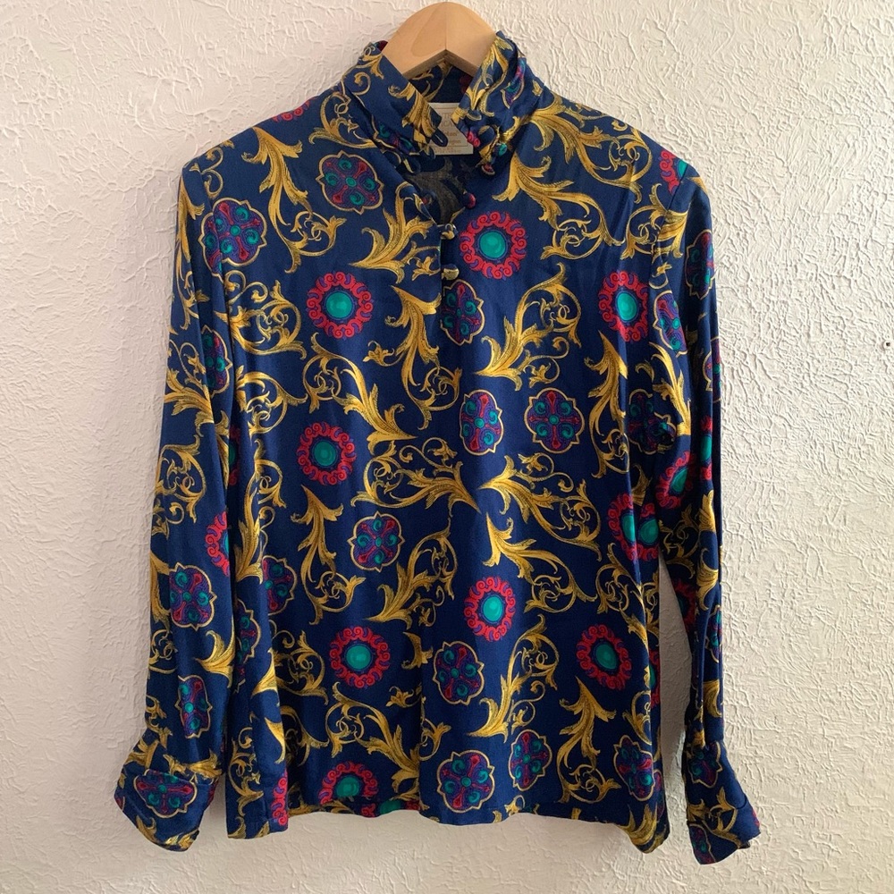 Vintage Pendleton Country Sophisticates preppy long sleeve blouse